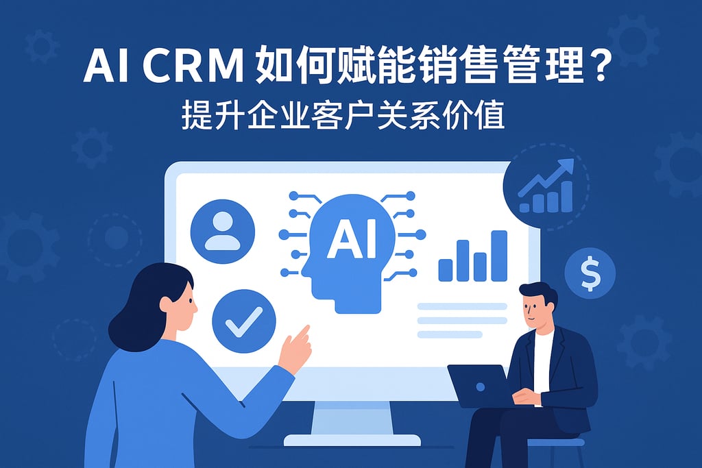 AI CRM如何赋能销售管理？提升企业客户关系价值